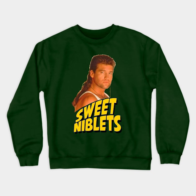 Achy Breaky Niblets Crewneck Sweatshirt by Malarkey